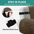 thumbnail image 4 of Sanmadrola Reversible Sofa Cover Machine Washable Couch Cover Water Resistant Slipcover Non Slip Furniture Protector for Dogs, Children, Pets, Oversized Sofa, Taupe, 4 of 9
