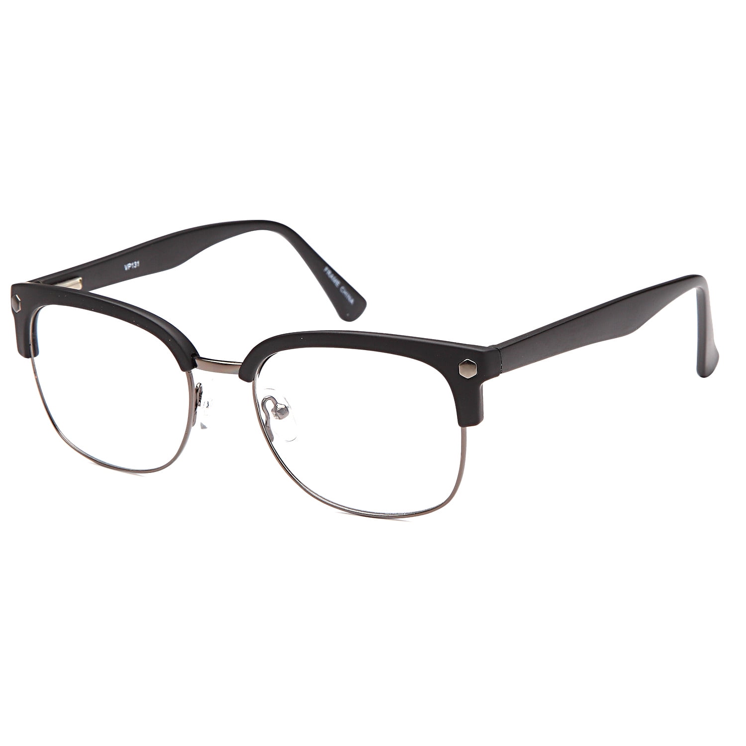 Men's Eyeglasses 51 18 145 Gunmetal Black Plastic