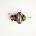thumbnail image 1 of Miangastore 2pcs Curtain Rod Finials Decorative End Caps Window Treatment Finials Drapery Rods Replacement Finial End Plugs For Home Office, 1 of 8