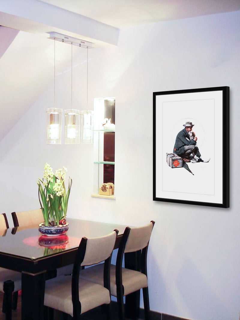 Marmont Hill Inc Norman Rockwell 'Pals' Marmont Hill Framed Art Print - Multi-color