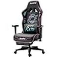thumbnail image 3 of AutoFull C3 Gaming Chair, Ergonomic Wingless Cushion Computer Chair,PU Leather Racing Style Office Chair with Lumbar Support Pillow and Footrest,Black, 3 of 4
