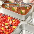 thumbnail image 5 of Stainless Steel Tiramisu Mold Set Nonstick Dessert Mould Cake Pans with Lid Professional Baking Sheet for Home Use, 5 of 8