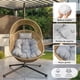 thumbnail image 3 of Columpio Exterior Silla Colgante Jardimex Terraza Jardin Tipo Mimbre, 3 of 9