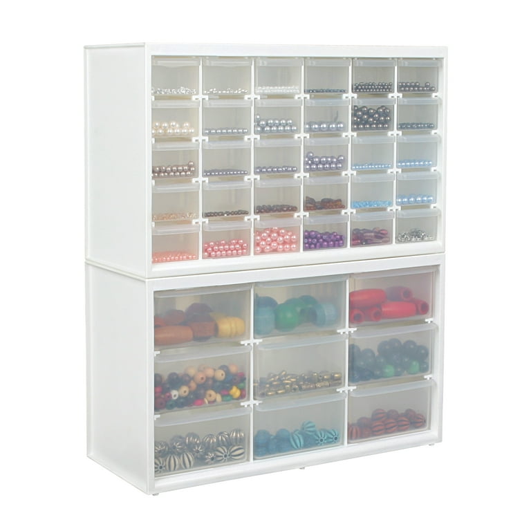Gdlf Cricut Organization and Storage, Cricut Accessories Organizer Craft Cabinet with Pegboard, Size: Large, White