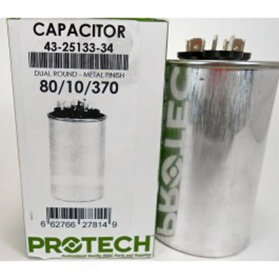 43-101665-30 - OEM Rheem Upgraded Replacement Capacitor 80 10 uf 370