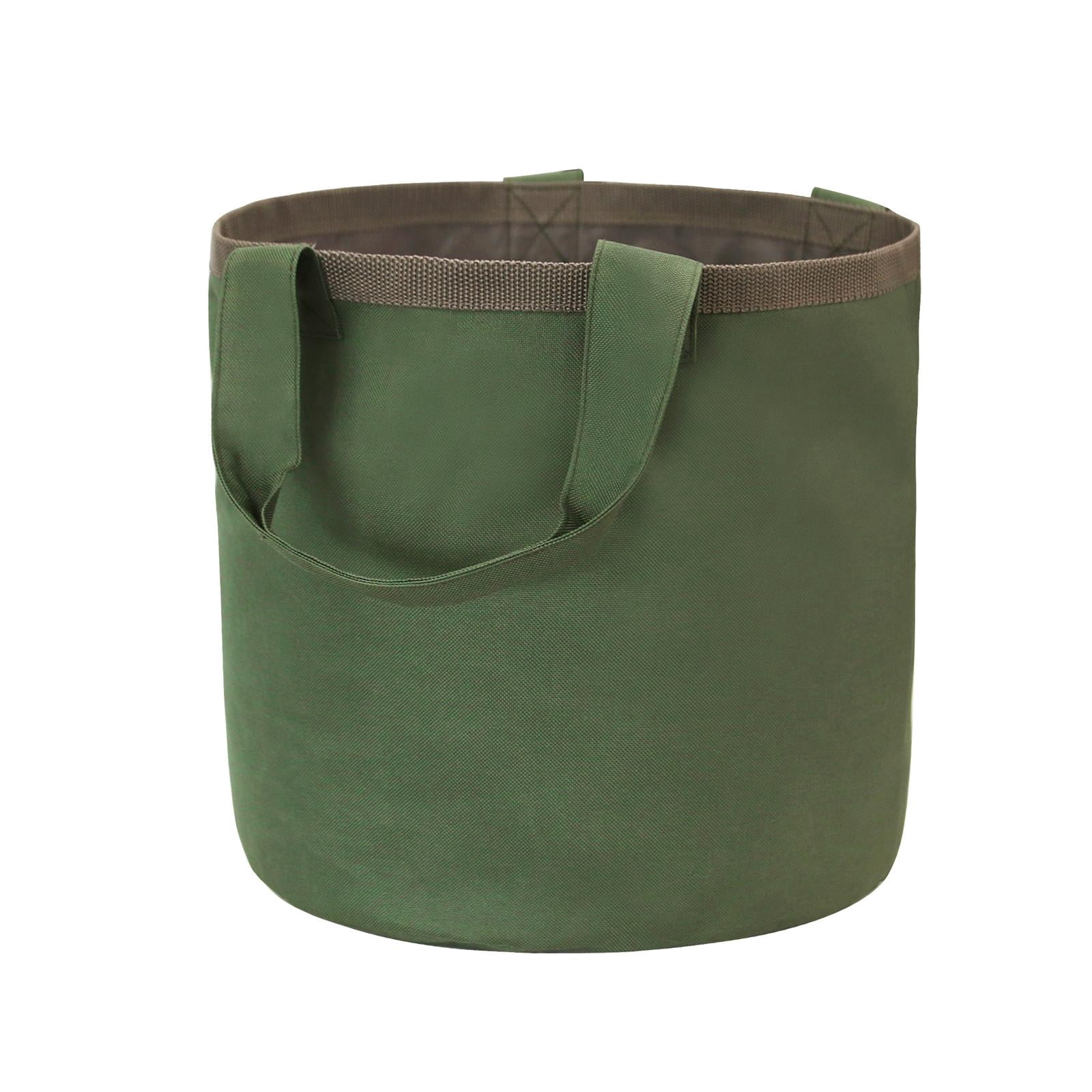 Miulika Garden Tool Bag Garden Bucket Organizer Indoor Outdoor Multifunctional Round Organizer Bucket Tool Organizer Gardening Bucket
