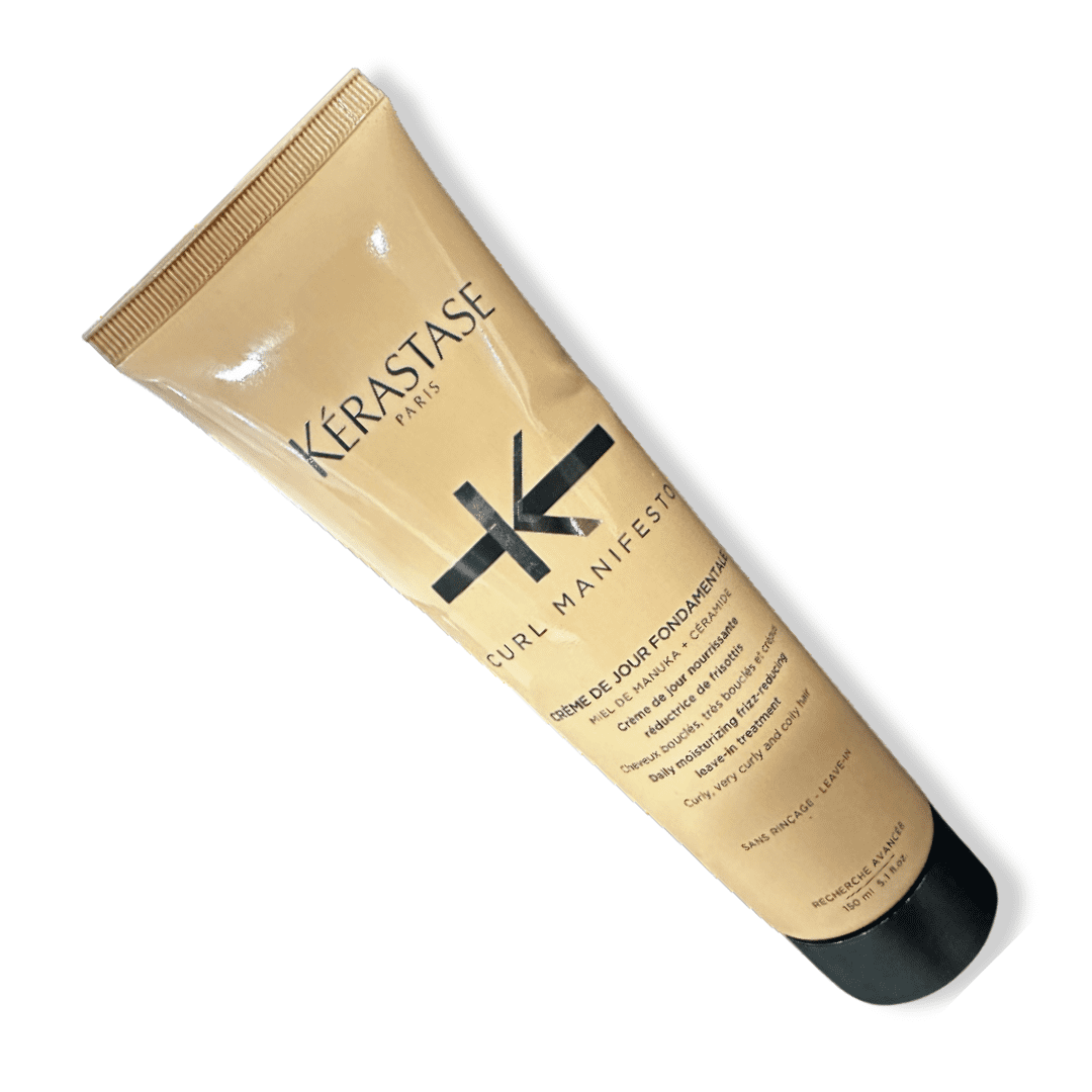 Kerastase Curl Manifesto Crème De Jour Fondamentale, Daily Moisturizing Frizz Reducing Leave in Treatment 5.1 oz