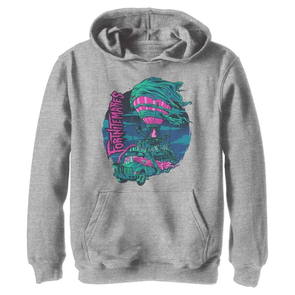 Boys Fortnite Halloween Battle Bus Nightmare Lightweight Hoodie