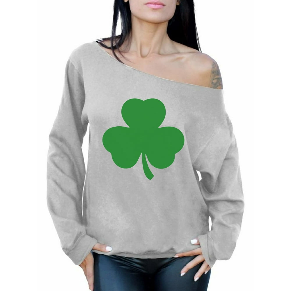Awkward Styles - Awkward Styles Irish Clover Sweatshirt St. Patricks ...
