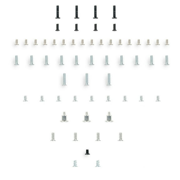 58Pcs Full Screws Set for NS Lite Game Console Repair Replacement Head Screw Kit