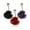 Purple, variant on Rose Flower Belly Button Ring - BROSE
