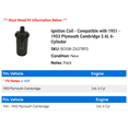 thumbnail image 2 of Ignition Coil - Compatible with 1951 - 1953 Plymouth Cambridge 3.6L 6-Cylinder 1952, 2 of 2