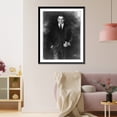 thumbnail image 3 of Historic Framed Print, [Jack Dempsey, 1895- , three-quarter length portrait, standing, facing left], 17-7/8" x 21-7/8", 3 of 9