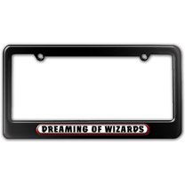 Dreaming of Wizards License Plate Frame