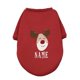 thumbnail image 1 of Ropa navideña personalizada para perro, sudaderas con capucha cálidas de invierno con nombre de ciervo, Bulldog francés para cachorro, ropa de perro mediano, regalo, 1 of 4