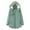 Green, variant on Womens Coats Outerwear Winter Women's Solid Color Plus Size Lamb Fleece Hooded Zipper Plush Coat