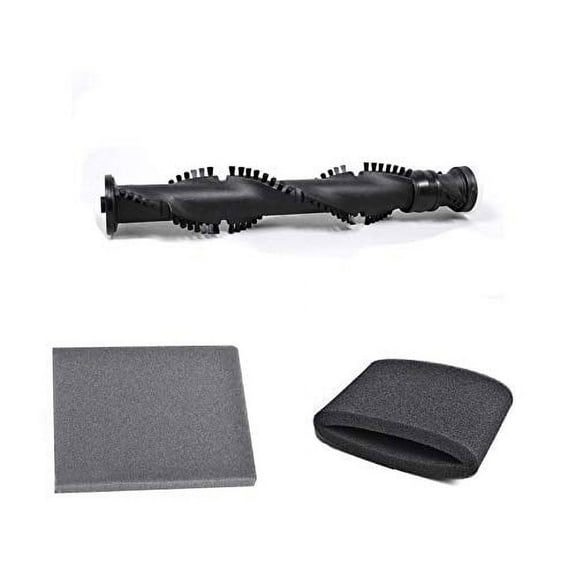 Replacement Part For Bissell 2032448 & 2031085 & 2031073 Vacuum Cleaner Brushroll with 1 Pre-Filter and 1 Foam Sleeve for Models 8990, 3591, 8975, 8990R, 8990W