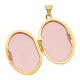 thumbnail image 4 of Primal Gold 14K Yellow Gold Domed Oval Locket, 4 of 5