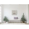 thumbnail image 3 of 20" x 14" Simply Daisy Merry and Bright Polyester Accent Pillow, Light Purple Qty 1, 3 of 3