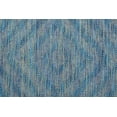 thumbnail image 5 of Contemporary Geometric Rug - 5 ft. 3 in. x 7 ft. 6 in., Ocean, Indoor/Outdoor Bordered Rug, Fade Resistant, Water Proof Rug | Decorative Area Rugs, 5 of 8