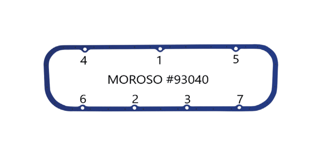 Moroso 93040 Valve Cover Gasket