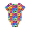 thumbnail image 2 of Rocae Doodle Faces Emotions for Baby Climbing Clothes Soft Baby Romper for Active Infants Comfortable and Breathable Crawling Jumpsuit Unisex Baby Outfit 18 Months, 2 of 8