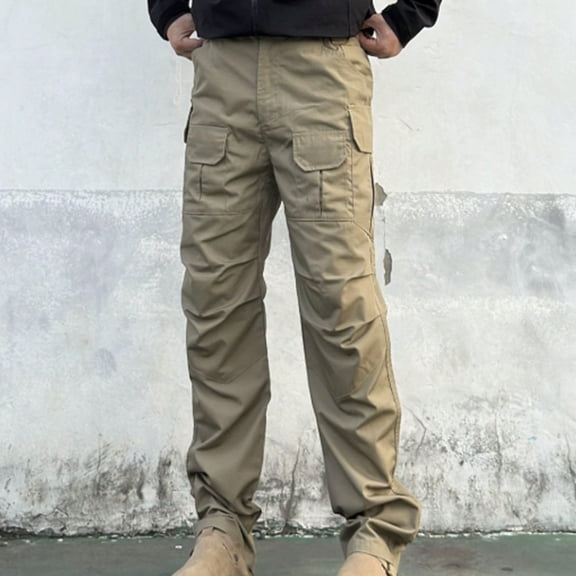 Men's and Big Men's Relaxed Fit Cargo Pants With Stretch
