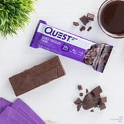 Quest Protein Bar, Double Chocolate Chunk, High Protein, Gluten-Free, 12 Count