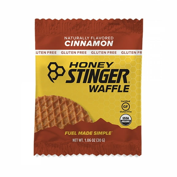 Honey Stinger Cinnamon Energy Waffle 12 - 1.06 oz Waffles