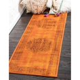 thumbnail image 1 of Unique Loom 3134884 3 ft. x 9 ft. 10 in. Imperial Cypress Runner Rug, Terracotta, 1 of 2
