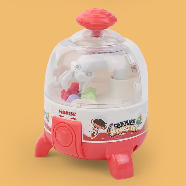 Juguete de coordinación mano-ojo para niños, minimáquina de garras, cohete, juego de arcade interactivo para entrenamiento mano-ojo para padres e hijos, para niños de 3, 4, 5, 6, 7 y 8 años, regalos