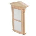 thumbnail image 2 of Dollhouse Door Window, Simulated Appearance Dollhouse Miniature Doll Window 1:12 Durable Sturdy With Exquisite Craftsmanship For Dollhouse For Chird Gift, 2 of 8