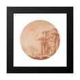 thumbnail image 2 of Edward Francis Burney 15x15 Black Modern Framed Museum Art Print Titled - Roman Ruins, 2 of 5