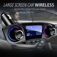thumbnail image 4 of compatible 1pc Car FM Transmitter, MP3 Player Adapter, Phone Tool, Car Charger_Perfect Gift, 4 of 5