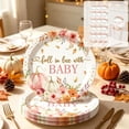 thumbnail image 3 of Maple Leaf And Pumpkin Fall For The Theme Party Tableware Disposable 7-inchs 9-inchs Paper Plates Paper Cup Tissue Set Of Party, 3 of 3