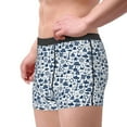 thumbnail image 3 of Kdxio Men's Boxer Briefs with Seaside Primary Color Print - Comfortable and Breathable Underwear for Everyday Wear, 3 of 7