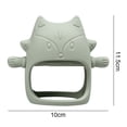thumbnail image 3 of Bebé masticar juguetes silicona recién nacido cuidado dental encías usable para 0-6 meses bebés Hugtrwg Para estrenar, 3 of 9