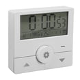 thumbnail image 2 of Horloge Électronique LED, Design Moderne, 3 Alarmes, Répétition, Affichage de la Température, Matériau ABS, Format 12/24H, Options de Son d'Alarme, Répétition 5 Min, 23H 59M 29S Compte à Rebours, Prise, 2 of 7