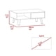 thumbnail image 4 of Mesa de Centro Rectangular RTA Estilo Moderno Color Blanco, 4 of 4