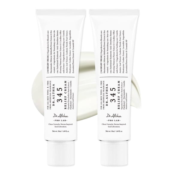 Crema hidratante Dr.Althea 345 Relief 50 ml (paquete de 2)