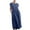 Navy formal dresses for women, variant on Summer Saving Wycnly Formal Dresses for Women Short Sleeve Round Neck Solid Summer Maxi Dresses Vintage Cotton Linen Pocket Plus Size Long Sun Dress Coffee xxl Clearance Under $5