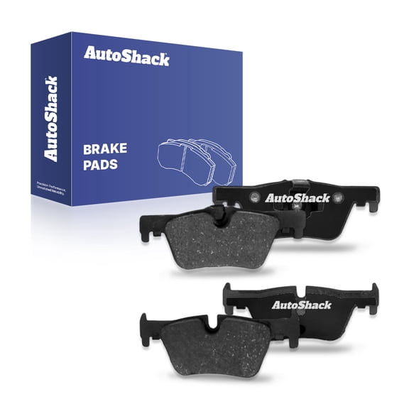 AutoShack Rear Premium Ceramic Brake Pad Set Replacement for 2012-2015 BMW 328i 2013-2018 BMW 320i 4-PC