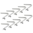 thumbnail image 1 of Unique Bargains 8.5x5mm Kayak Paddle Snaps, Hollow Button Single Pin Lock Tube Spring Clips for Tent Pole, 10 Pack, 1 of 6