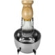 thumbnail image 5 of Juego de brochas de afeitar de acero inoxidable para hombres, brocha de afeitar con mango de madera, 5 of 5
