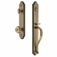 thumbnail image 5 of Grandeur Arcsgrbou_Eset_234 Arc Solid Brass Rose Keyed Entry Single Cylinder Full Plate, 5 of 5