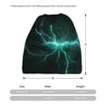 thumbnail image 3 of Hirioo Green Lightning Flash for Multifunction Beanie Hat for Men and Women Unisex for Winter Sports, Outdoor Activities, and Daily Wear, 3 of 8