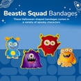 thumbnail image 4 of BioSwiss Bandages, Beastie Squad Shaped Self Adhesive Bandage, Latex Free Sterile Wound Care, 24 Count, 4 of 7