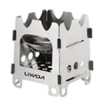 thumbnail image 1 of Lixada Camping Extérieur Portable Ultraléger Pliant en Acier Inoxydable avec Plateau Camping Pêche Randonnée Sac à Dos, 1 of 7