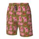 thumbnail image 4 of Fotbe Cartoon Pigs Trajes de Baño Estampados para Hombre, Shorts de Verano de Secado Rápido, Ropa de Playa, Bañadores-X-Large, 4 of 6