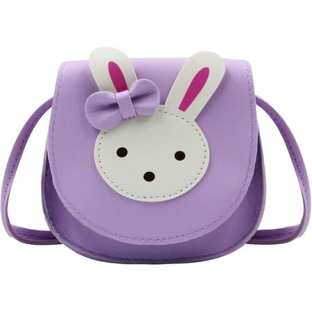 Little Girls' Cute Rabbit Crossbody Purse Small Bow Shoulder Bag ...